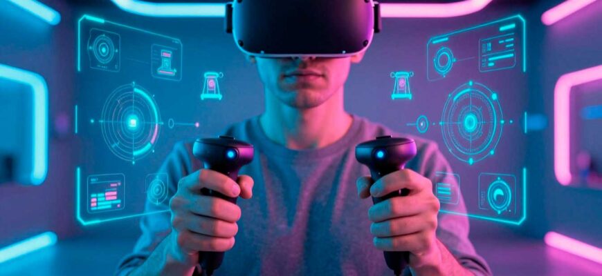 настройка зоны безопасности вр