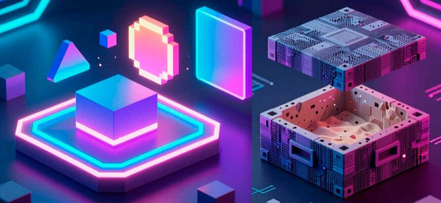 сравнение decentraland и the-sandbox
